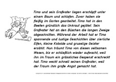 Gruselige adjektive